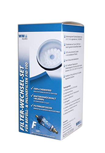 WM aquatec Filter-Wechsel-Set für Befüll- & Inlinefilter FIE-100