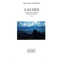 Jean-Louis Florentz-Laudes Op. 5 - Kidan Za-Nageh-Orgel-SCORE