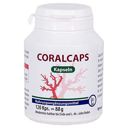 Pharma-Peter CORALCAPS Kapseln mit Korallenkalk, 120 Kapseln