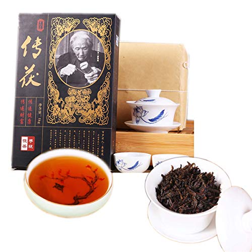 Chinesischer Pu'er Tee 1000g （2.2LB） Reifer Puer Tee Schwarzer Tee Handgebauter Ziegeltee Gekochter Tee Alte Bäume Pu Erh Tee Gesundheitswesen Pu er Tee