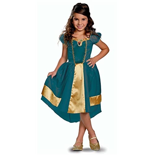 Disguise Disney Offizielles Classic Merida Kostüm Kinder, Prinzessin Kostüm Für Kinder, Größe S