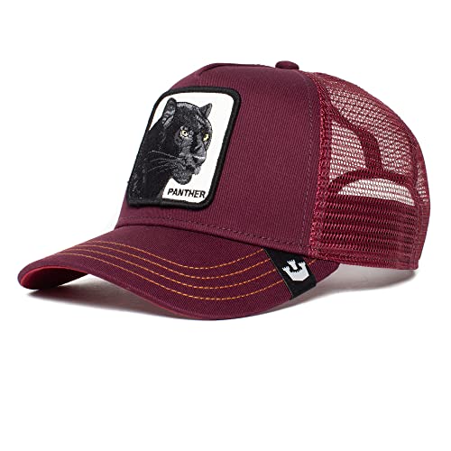 Goorin Bros. The Panther Maroon A-Frame Adjustable Trucker Cap - One-Size