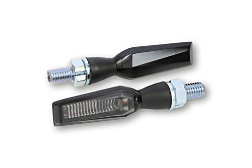 Highsider LED-Blinker, FALCON , schwarz, getoent, E-gepr.