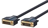 Clicktronic Casual DVI-D Verbindungskabel Dual Link 24+1, digitales Video- / Monitorkabel mit DVI‐D Stecker, 3m
