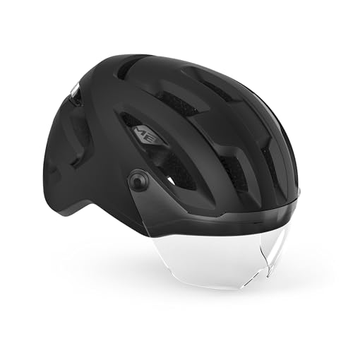MET Sport Helm Intercity MIPS Helmet, Black (schwarz), M