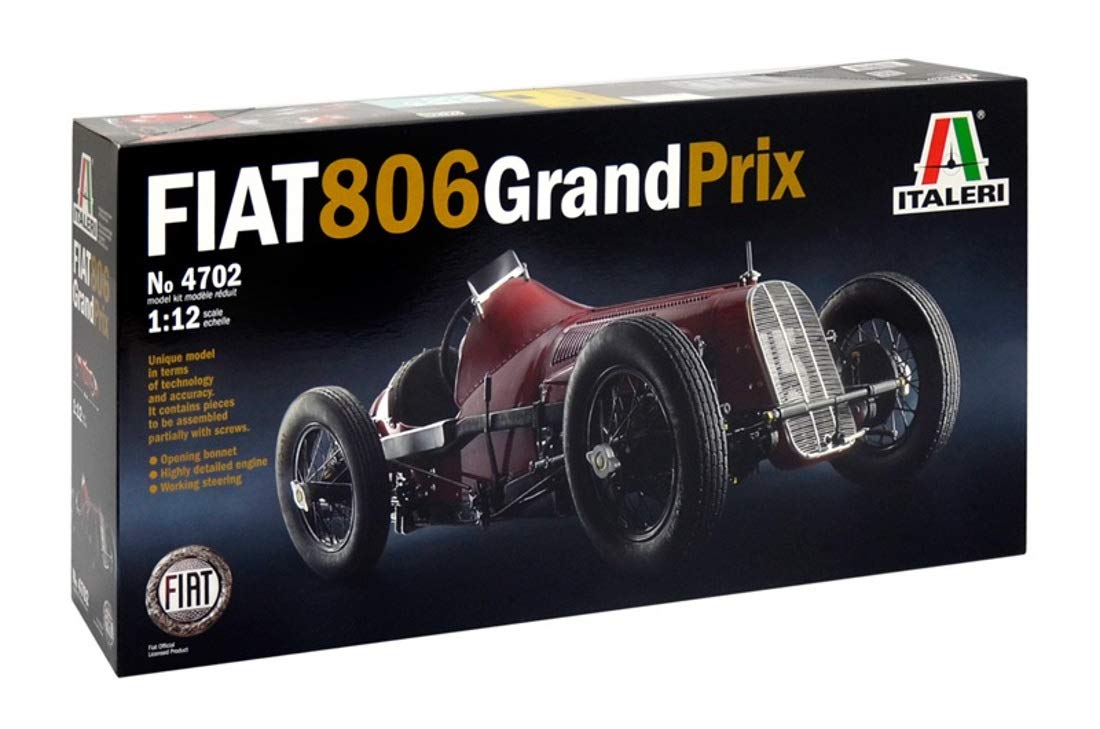 Italeri IT4702 - 0.05 FIAT 806 Grand Prix, Fahrzeug