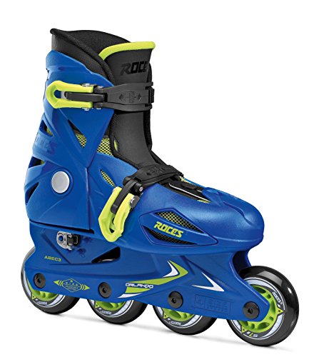 Roces Kinder Inline-skates Orlando 3, blue-lime, 25-29, 400687