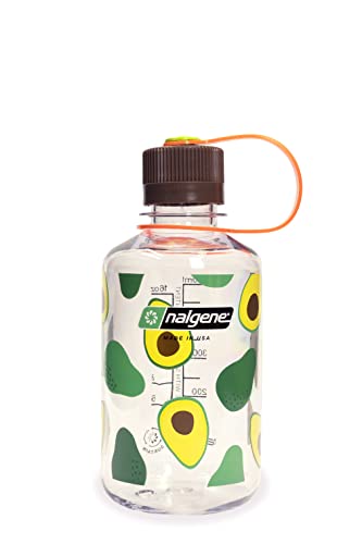 Nalgene Sustain Tritan BPA-freie Wasserflasche aus 50% Kunststoffmüll, 473 ml, schmaler Öffnung, Avocado