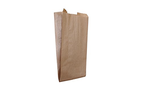 Carte Dozio - Papiertüten Sealing Havanna ohne Henkel geeignet für den Kontakt mit Lebensmitteln - f.to cm 15 x 35 + 10-1000 Stück pro Packung