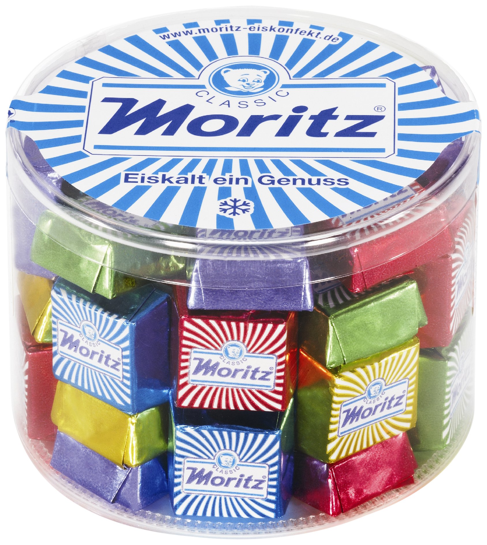 Moritz Eiskonfekt Würfel Dose, 6er Pack (6 x 400 g)