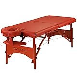 Master Massage Fairlane 71cm Mobil Massageliege Klappbar Therapie Beauty Bett Couch Tisch Paket Holzbeine Portable Massage Table