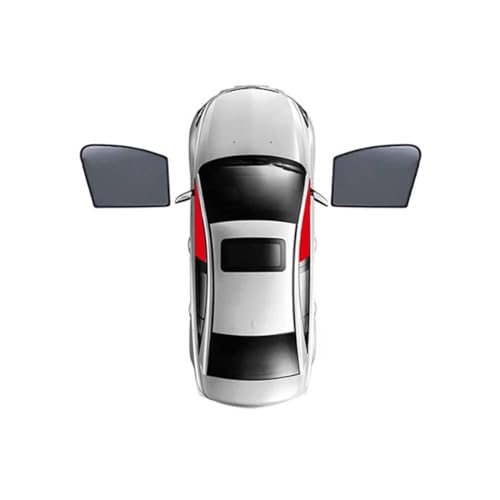 Auto-Sonnenschutz für Ford Escape kuga 2020-2023, magnetischer Netzvorhang für die vordere Windschutzscheibe, hintere Seitenscheibe, Sonnenschutz, Visierschutz, Schattierung,A 2PCS Front