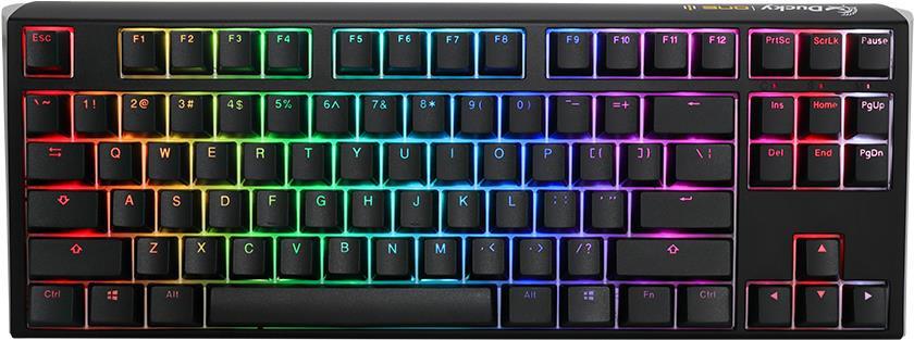 Ducky One 3 TKL Classic Hotswap RGB Mechanische Tastatur (Cherry MX Silent Red)