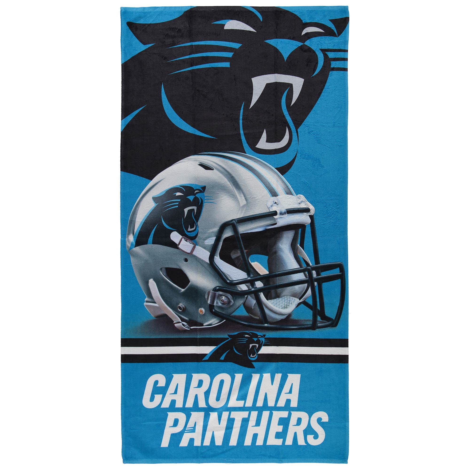 Wincraft NFL Carolina Panthers 3D Strandtuch 150x75cm