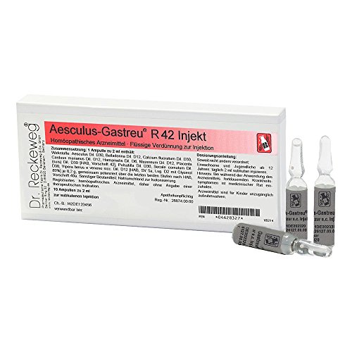 AESCULUS GASTREU R 42 Injekt Ampullen 10X2 ml