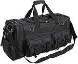 Sport Tent Reisetasche Große Handgepäck Gepäck Duffel Bag Tasche für Urlaub Sport Camping Herren Sporttasche mit Schultergurt Schwarz