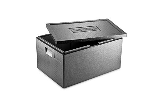 EPP-Thermobox Universal schwarz, 80 L, mit Deckel