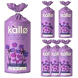 Kallo | Blueberry/Van Rice/Corn Cakes | 6 X 131G