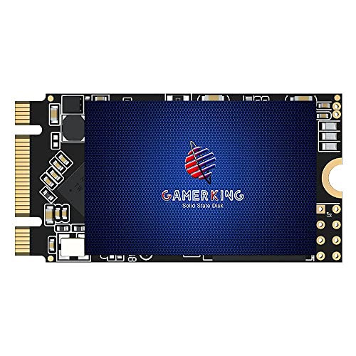 Dresmannst GAMERKING M.2 2242 SSD 128 GB 3D NAND TLC SATA III 6 Gb/s, internes Solid State Drive - Kompatibel mit Desktop PC Laptop (2242 128GB)