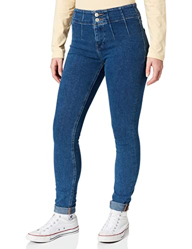 ESPRIT Damen 111EE1B304 Jeans, 901/BLUE Dark WASH, 28/30