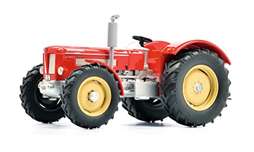 Schuco 450910700 Schlüter 950 V, Traktor, Modellauto, Limited Edition 500, Maßstab 1:32, Resin, rot