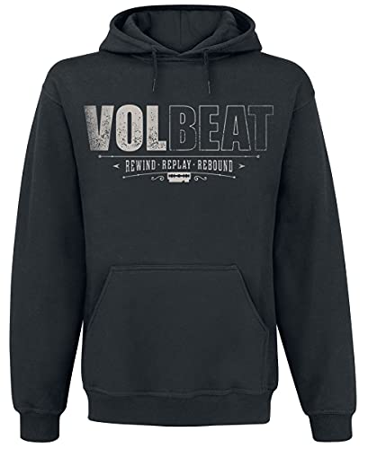 Volbeat Cover - Rewind, Replay, Rebound Männer Kapuzenpullover schwarz 5XL