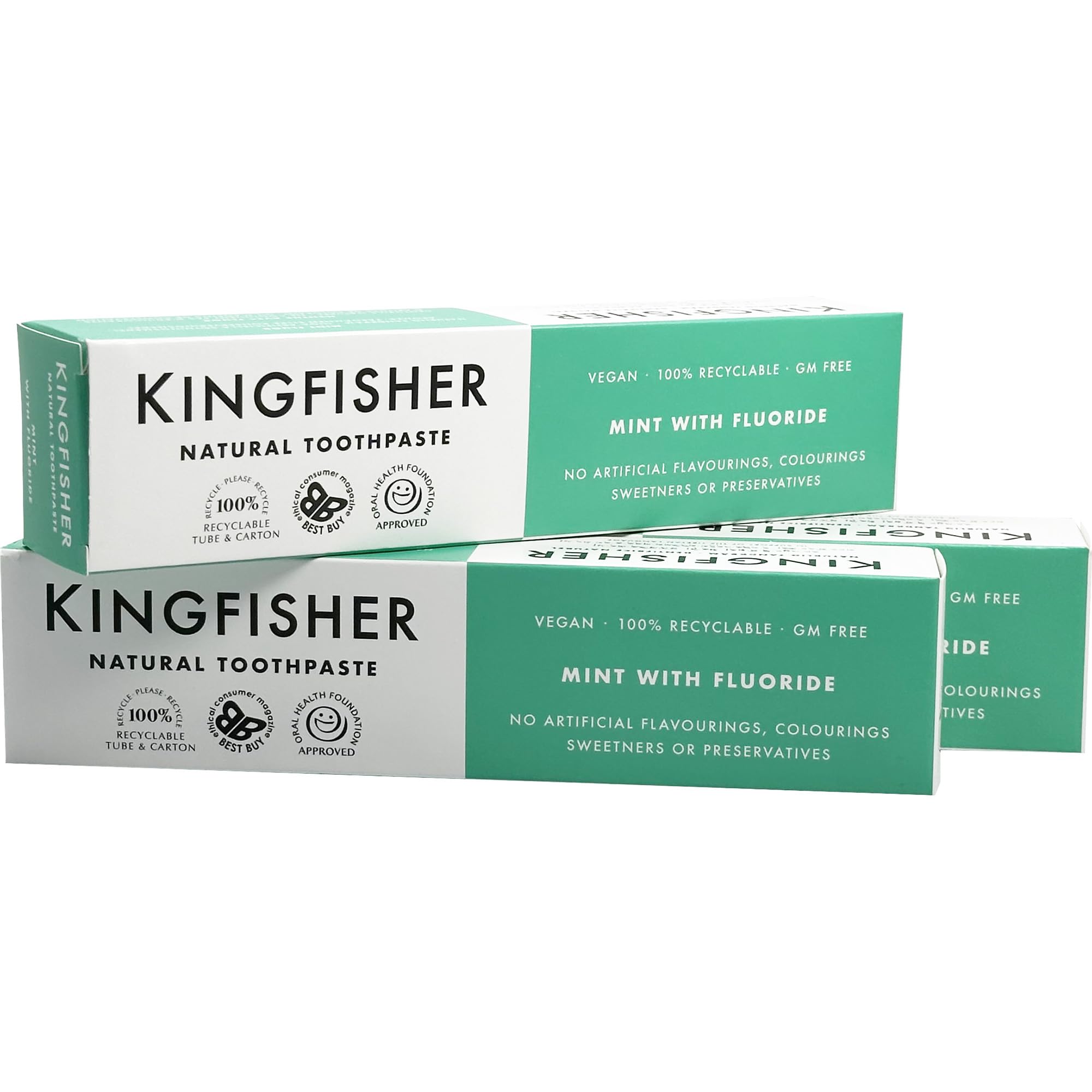 Kingfisher 100 ml Mint Toothpaste - 3-Pack