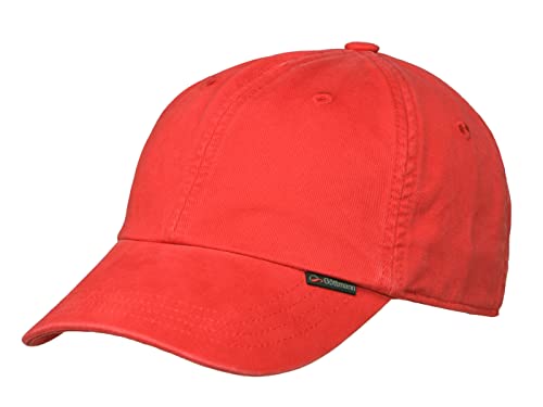 Göttmann Palma Baseballcap mit UV-Schutz aus Baumwolle - Rot (60) - 62-63 cm (XXL)