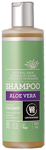 Urtekram Bio Aloe Vera Shampoo (normales Haar, 3 Stück)