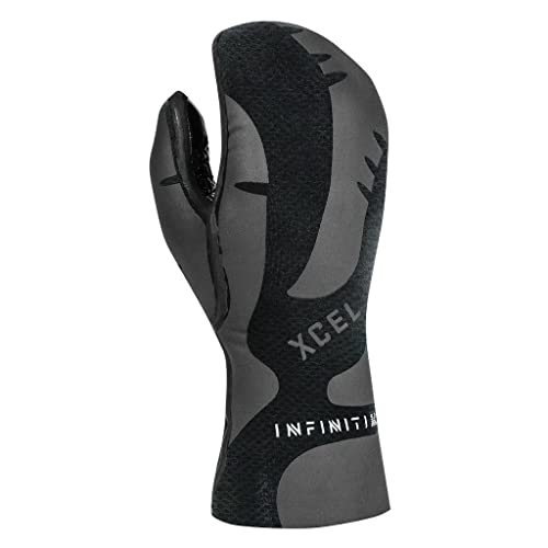 XCEL Infiniti 5mm Neoprenanzug-Handschuh - Schwarz - Easy Stretch Quick Dry