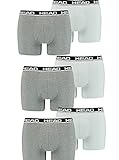 HEAD Herren Boxer Short Underwear (6er Pack) (M, Grey Combo)
