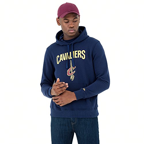 New Era Cleveland Cavaliers Kapuzenpullover Herren, Blau, XL