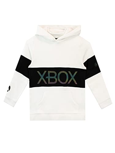 Xbox Jungen Kapuzenpullover Weiß 128