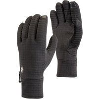 Black Diamond Lightweight Gridtech Handschuhe Touchscreen geeignet / Warmer, elastischer Winterhandschuh für zusätzlichen Halt bei sportlichen Aktivitäten / Black, Größe: S