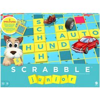 Mattel Games Y9670 - Scrabble Junior Wörterspiel und Kinderspiel, Kinderspiele Brettspiele geeignet für 2 - 4 Kinder ab 5 Jahren