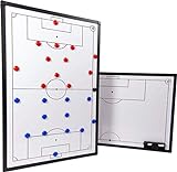 ELF Sports Premium Magnet - Fußball Taktiktafel inkl. Zubehör - beidseitiger Druck - 3 Größen wählbar, Größe:45 x 30 cm