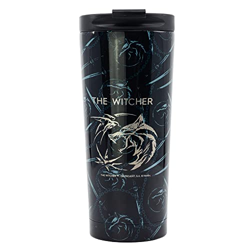 The Witcher – Tasse de Voyage Thermo en acier inoxydable 425 ml