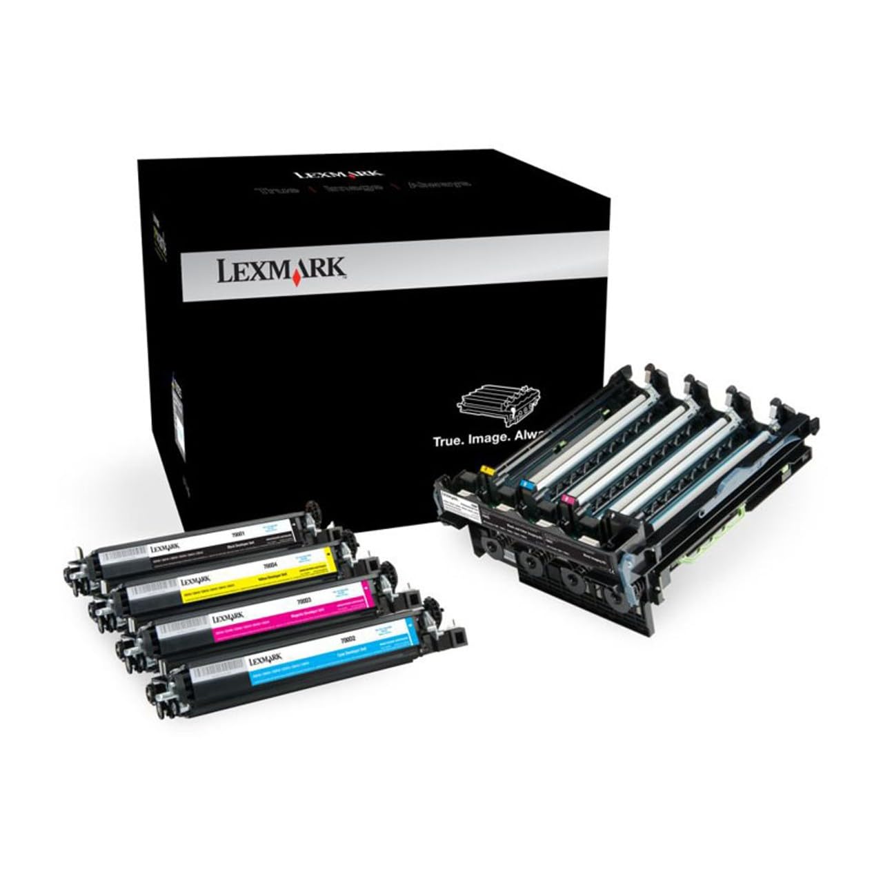 Lexmark 70C0Z50 Imaging Kit, schwarz/farbig