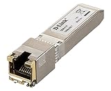 D-Link DEM-410 10G SFP+ RJ-45 Transceiver (unterstützt 10 Gbit/s Ethernet)