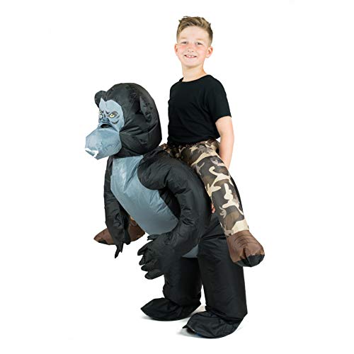 Bodysocks® Aufblasbares Gorilla Kostüm für Kinder