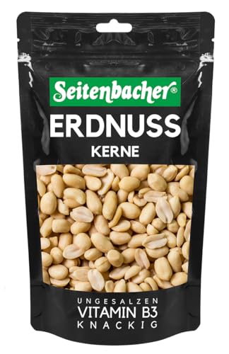 Seitenbacher Erdnusskerne I nativ I ohne Zusätze I ungesalzen I fettfrei geröstet I (10 x 225 g)