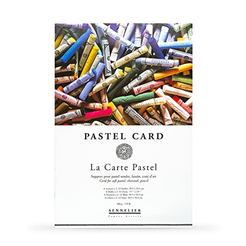 SENNELIER Pastel Card - Pastellkarton 12 Blatt, 360g, 40 x 60 cm