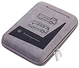 TROIKA TRAVEL CASE - CBO13/GB - Organizer-Etui für Fahrzeugpapiere - Official licensed by Volkswagen - Reißverschluss, 3 Innenfächer, 6 Elastikband-Schlaufen, 1 Stiftschlaufe - TROIKA-Original