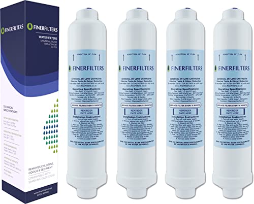 4 x Fridge Water Filters Compatible SAMSUNG, LG, Daewoo GE, Bosch, Beko - Top Quality