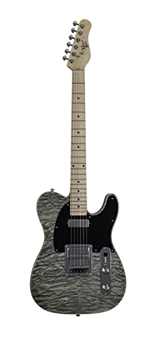 1955 Electric Guitar - Black Wash-ELECTRIC GUITAR