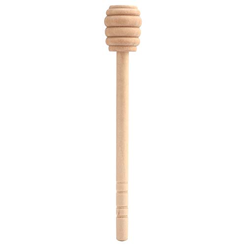 Honey Dipper - Haushaltsrührstab aus Holz for Marmeladenhonig 50 Teile/Satz (Größe : #4: Approx. 15cm/5.9inch)