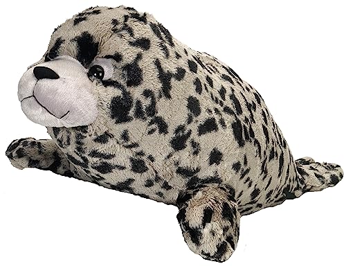 Wild Republic 16487 Jumbo Plüsch Seehund Robbe, großes Kuscheltier, Plüschtier, Cuddlekins, 76 cm