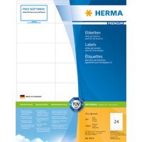 HERMA Universal-Etiketten PREMIUM, 105 x 48 mm, weiß