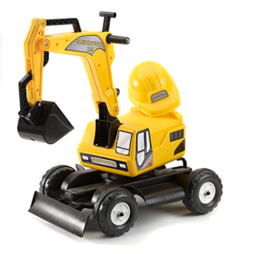 Falk – 110 – Spielbagger „Excavator Constructor“ mit Helm