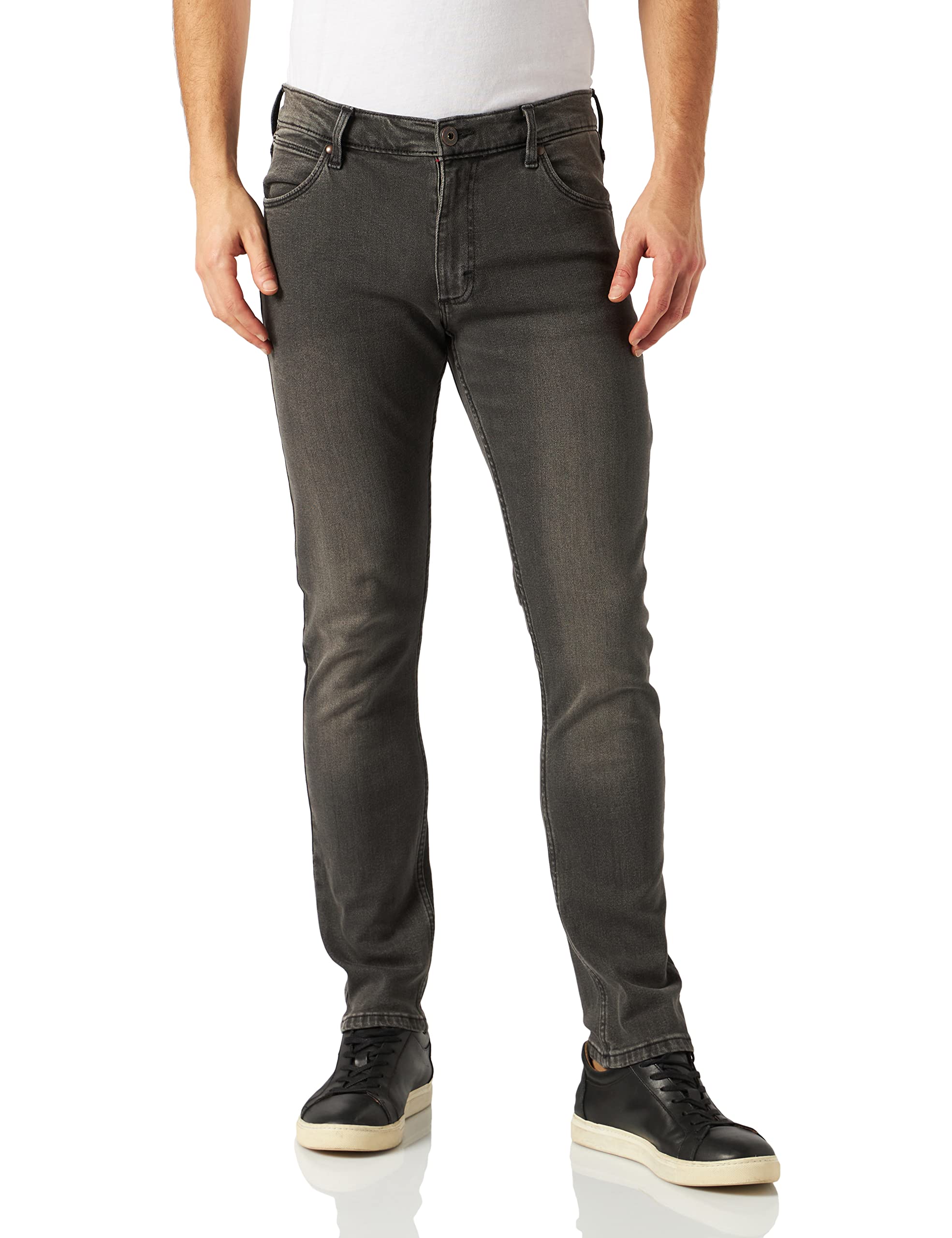 Wrangler Herren Authentic Slim Jeans, GREAT GREY ,36W / 32L
